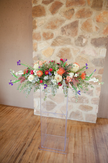 Colorful South African Wedding Florals