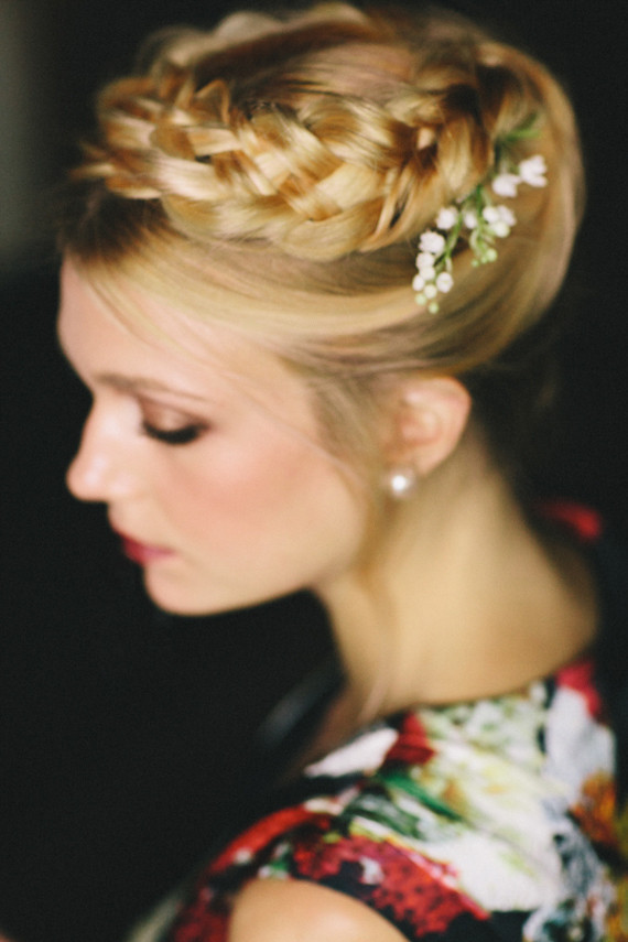 Braid wedding hairstyle