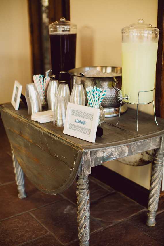 Wedding beverage station