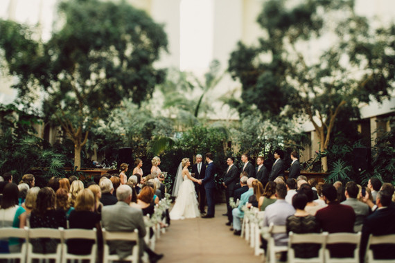 Modern Nebraska wedding ceremony