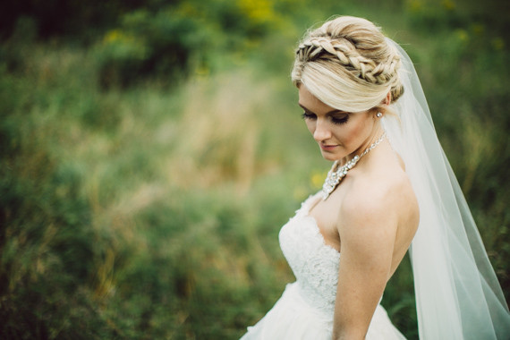 Modern Nebraska Wedding Hairstyle