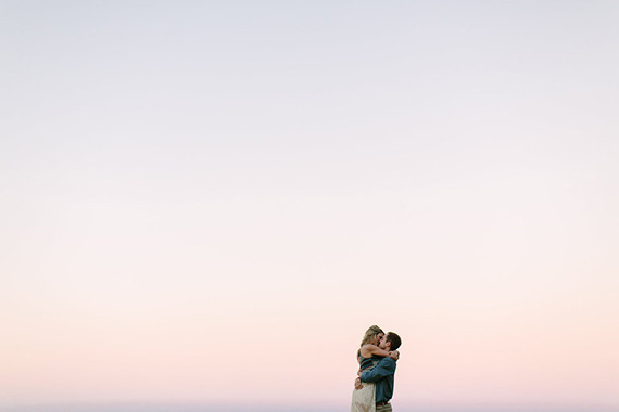 Malibu Sunset Engagement Shoot