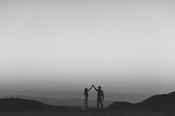 Malibu Sunset Engagement Shoot