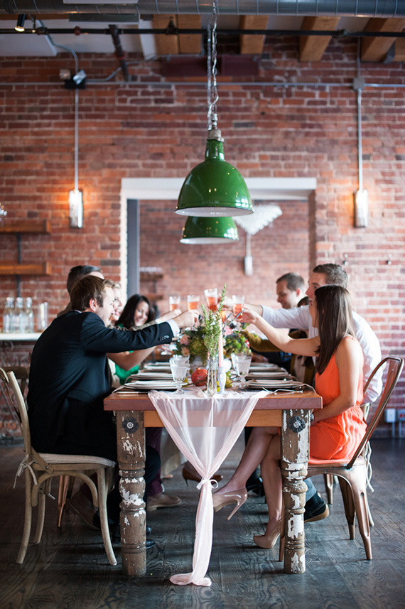 Intimate Restaurant Wedding
