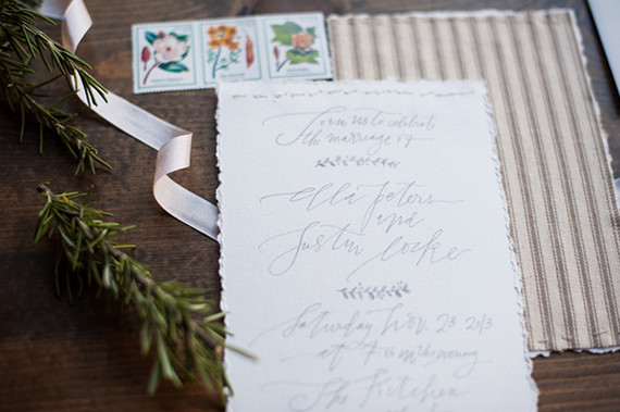 Intimate Restaurant Wedding