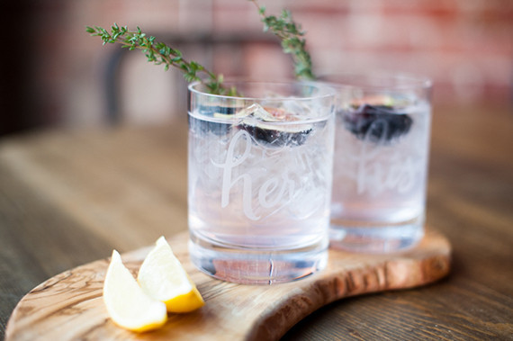 His and Her cocktail cups
