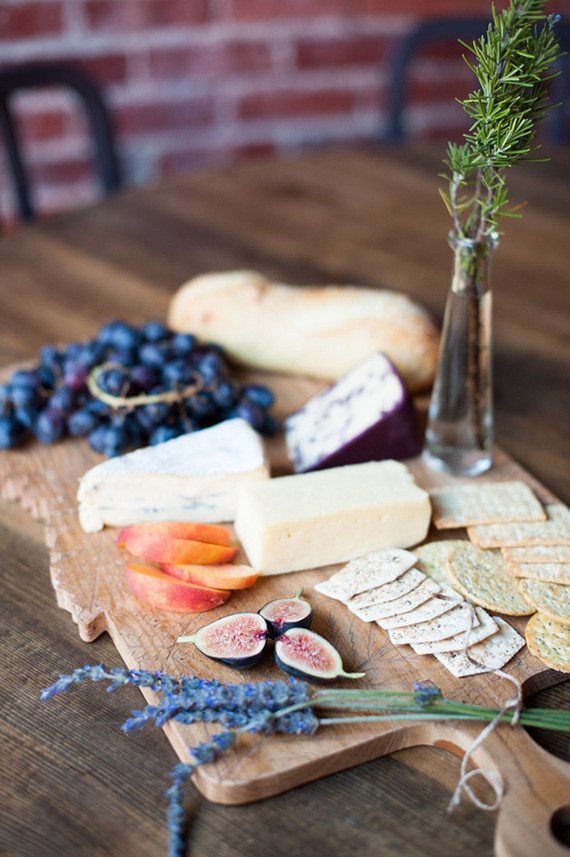 Intimate Restaurant Wedding Food Inspiration