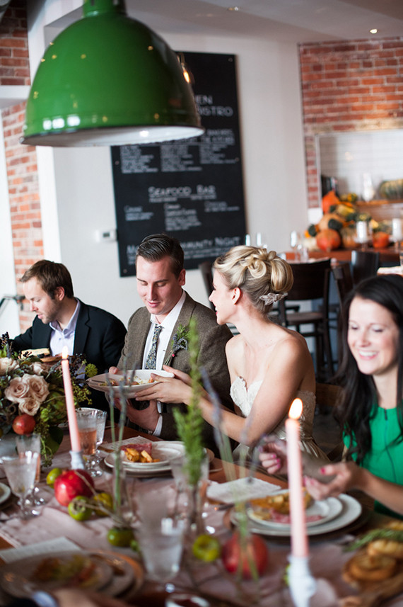 Intimate Restaurant Wedding