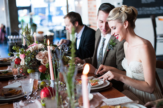 Intimate Restaurant Wedding