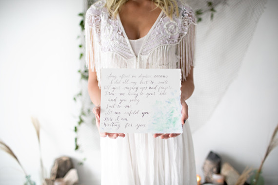 Bohemian Seaside Wedding Inspiration Inspiration