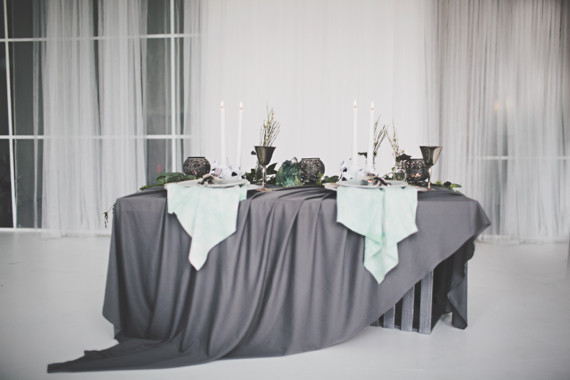 Bohemian Seaside Wedding Tablescape