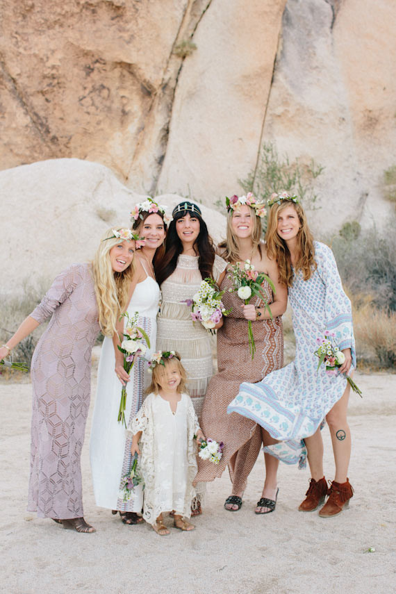 Desert Bridesmaids Inspiration