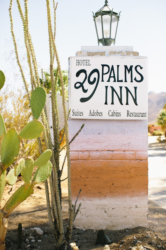 Intimate 29 Palms Wedding Venue