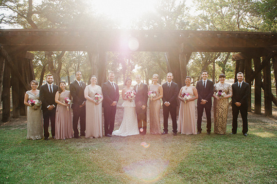 Modern Art Museum Wedding Party