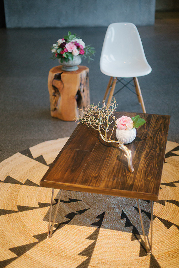 Modern wedding long area