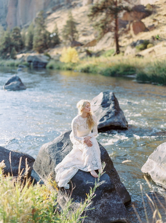 Organic Natural Oregon Wedding Inspiration Inspiration