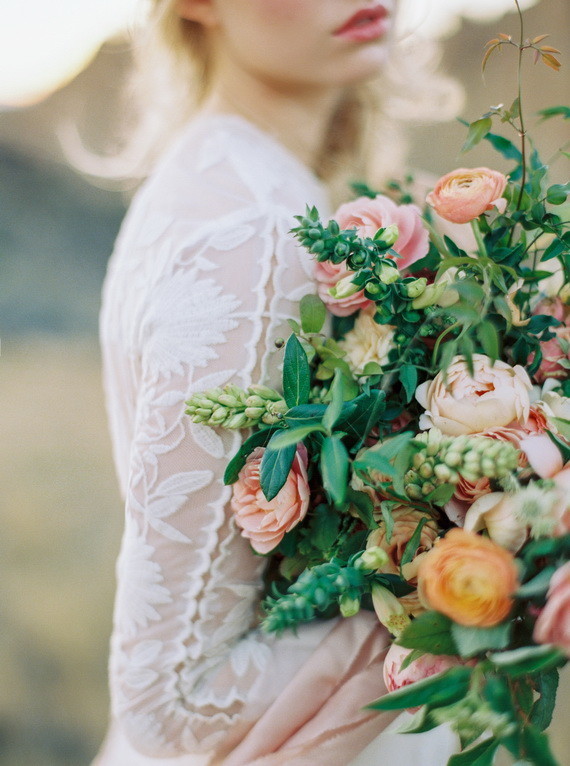 Organic Natural Oregon Wedding Inspiration Inspiration