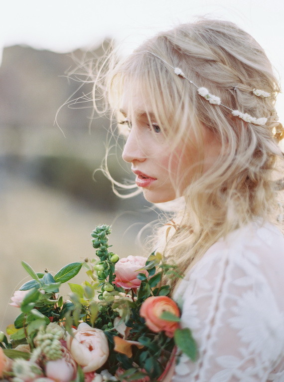 Organic Natural Oregon Wedding Inspiration Inspiration