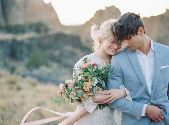 Organic Natural Oregon Wedding Inspiration Inspiration