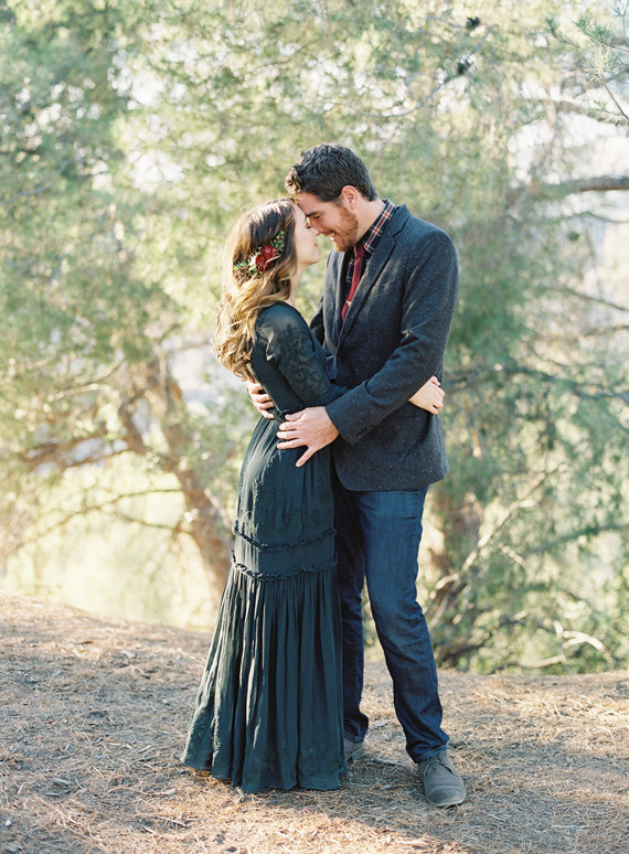 Romantic Griffith Park Engagement Shoot