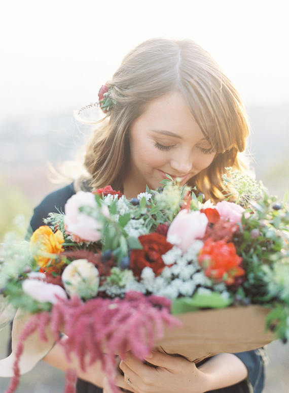 Romantic Griffith Park Engagement Shoot