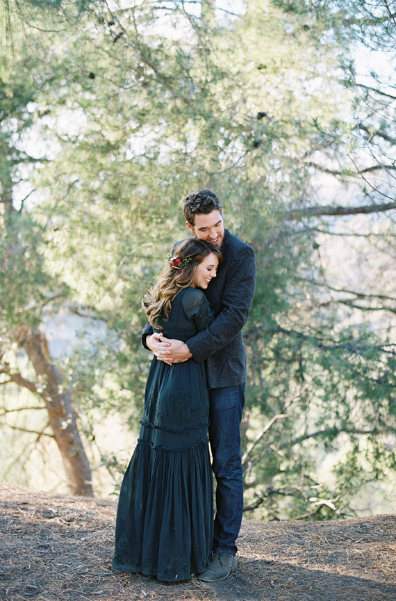 Romantic Griffith Park Engagement Shoot