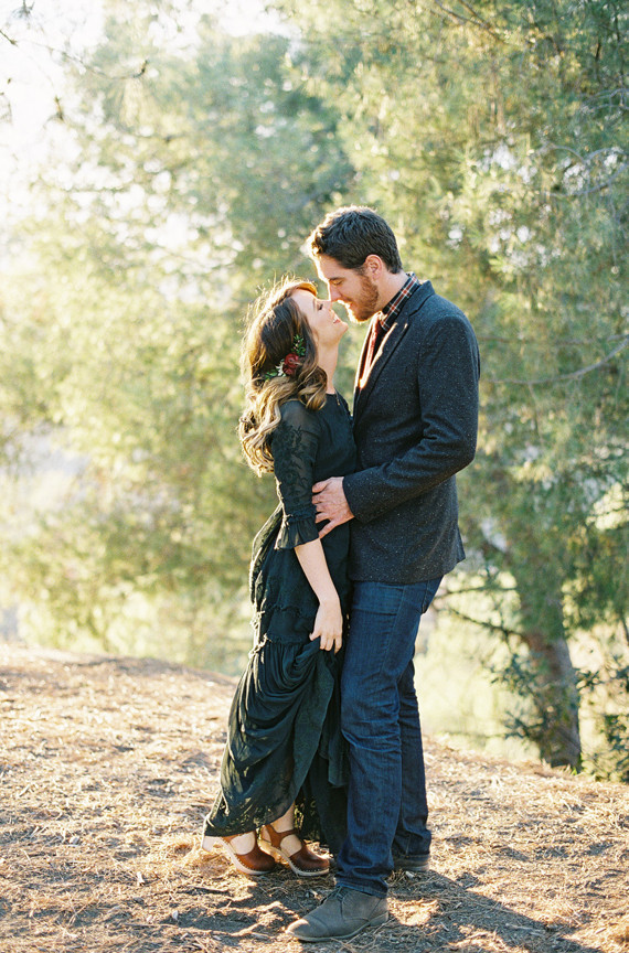 Romantic Griffith Park Engagement Shoot