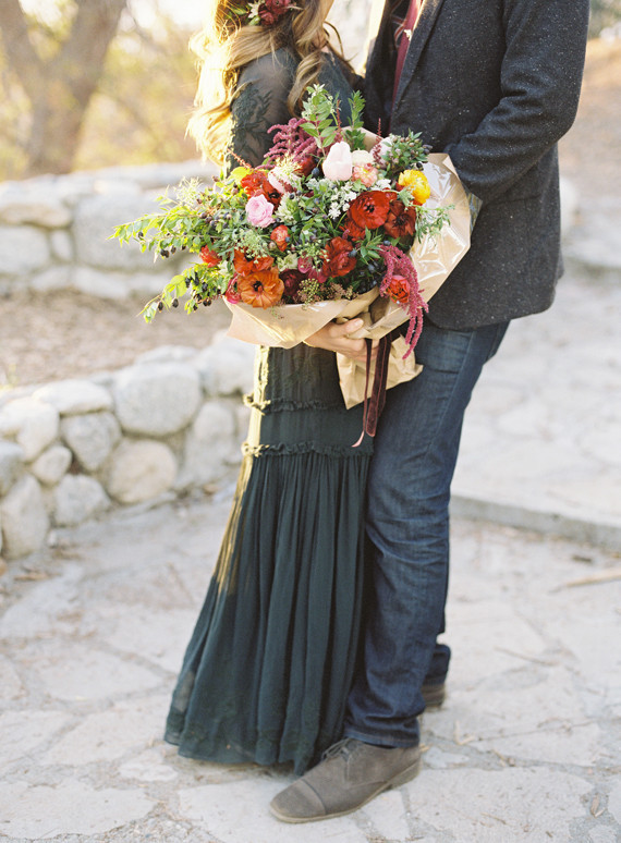 Romantic Griffith Park Engagement Shoot