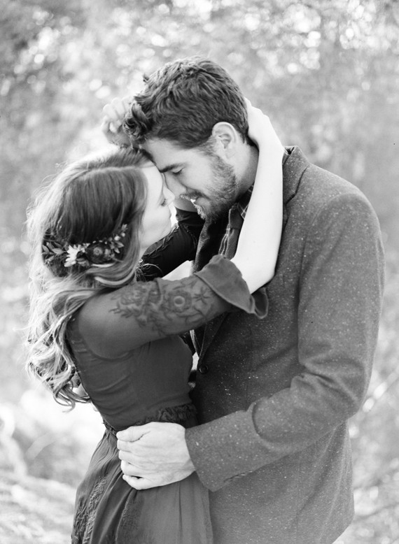 Romantic Griffith Park Engagement Shoot