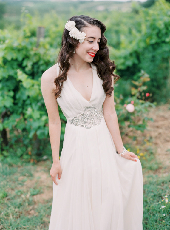 Vintage wedding dress