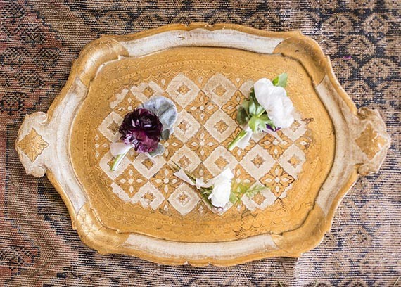 Old World Vintage Wedding Boutonnieres