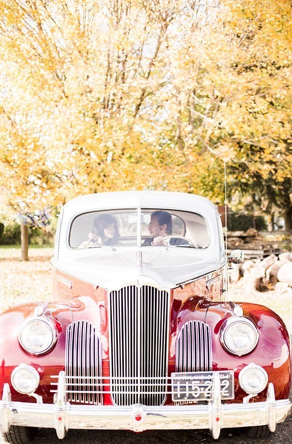 Old World Vintage Wedding Portrait