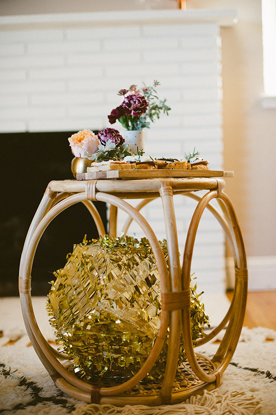 Bohemian New Years brunch inspiration