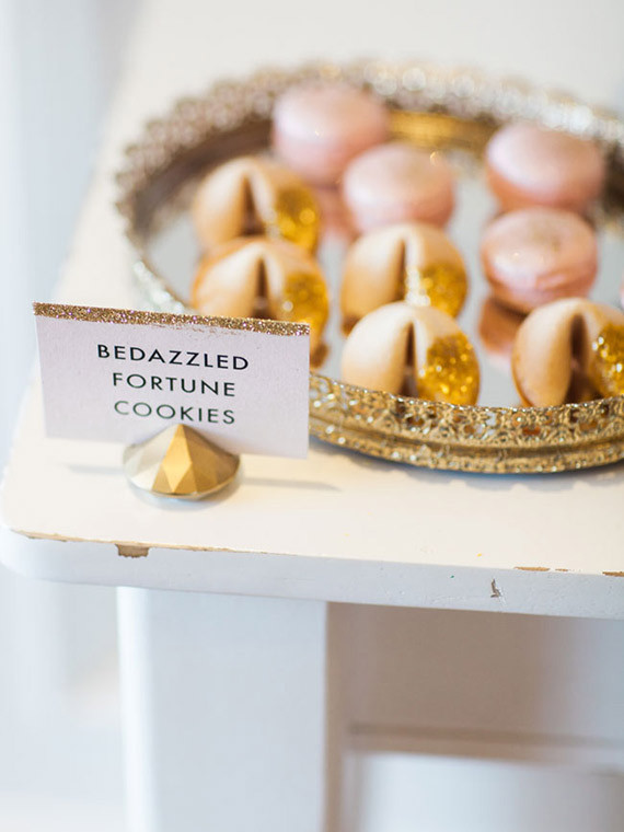 Bedazzled fortune cookies