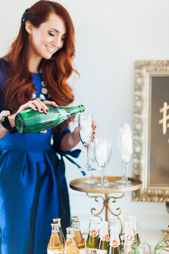 New Year's Bridal Shower Inspiration