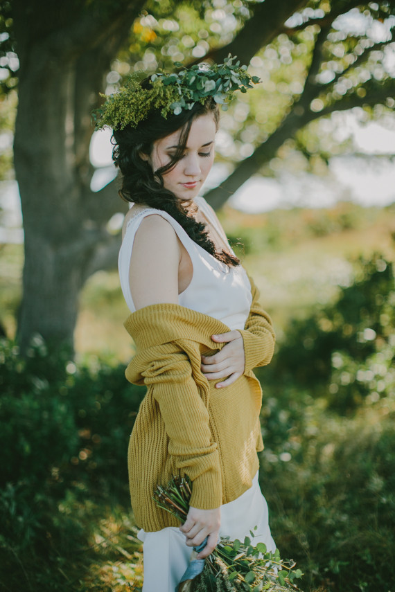 Golden Fall Coastal Wedding Inspiration Inspiration