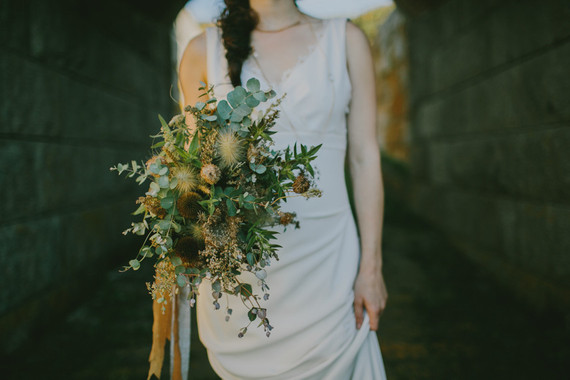 Golden Fall Coastal Wedding Inspiration