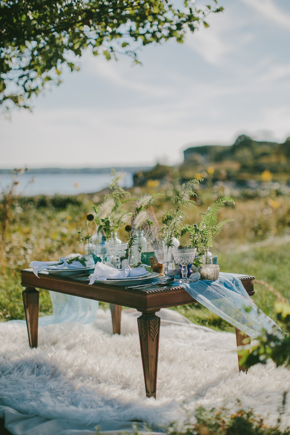 Golden Fall Coastal Wedding Inspiration