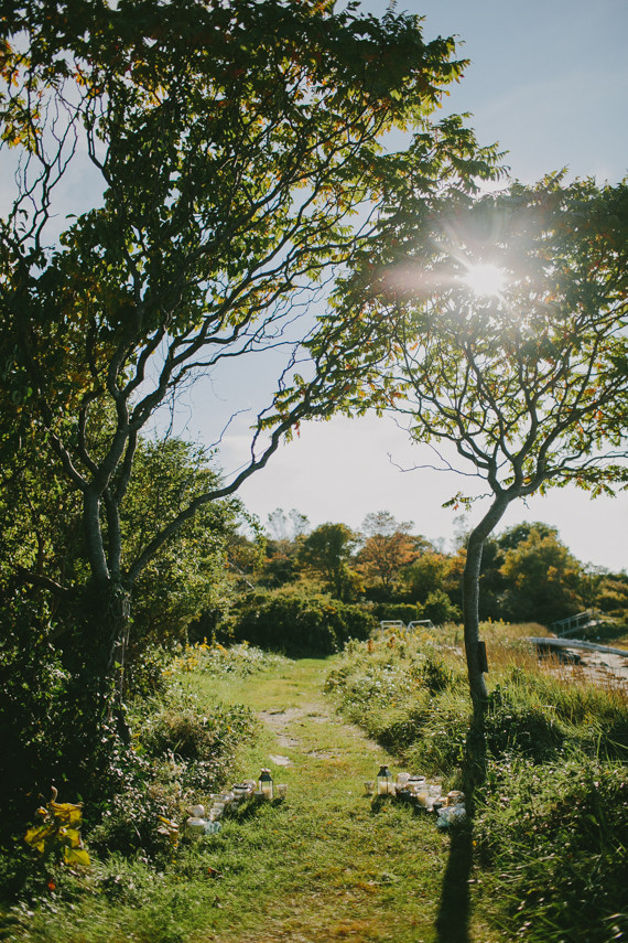 Golden Fall Coastal Wedding Inspiration