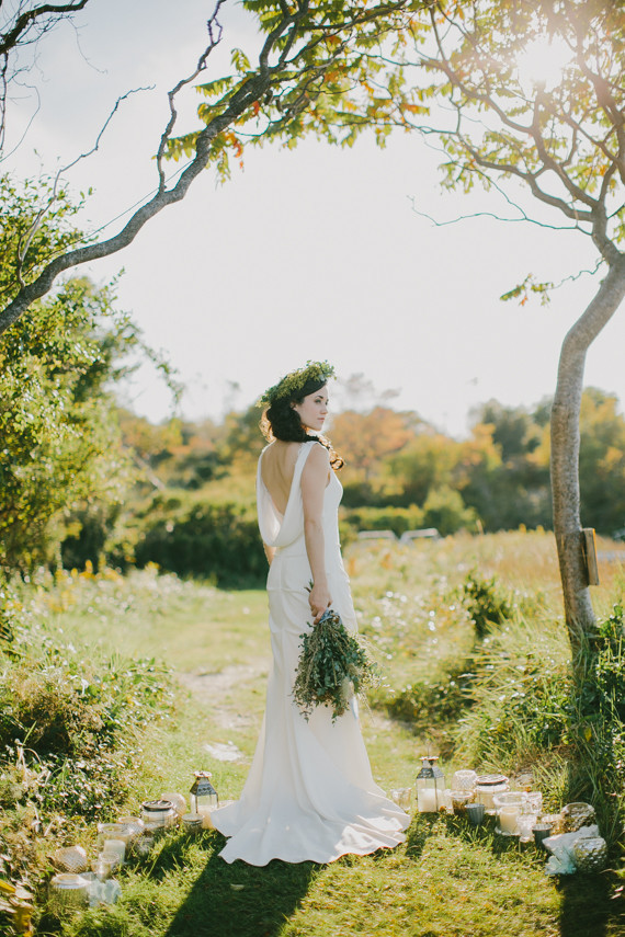 Golden Fall Coastal Wedding Inspiration