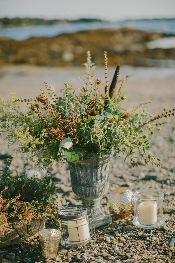 Golden Fall Coastal Wedding Inspiration