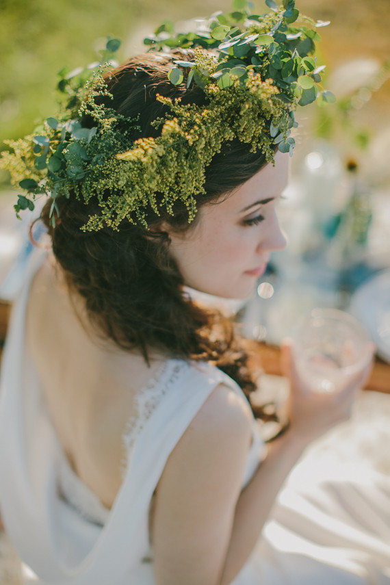 Golden Fall Coastal Wedding Inspiration