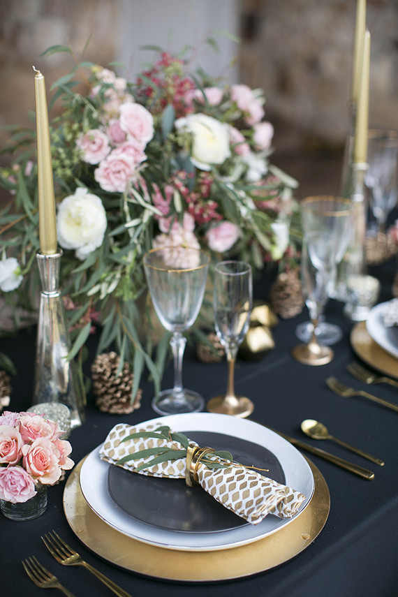 Black and Gold Wedding Ideas Inspiration