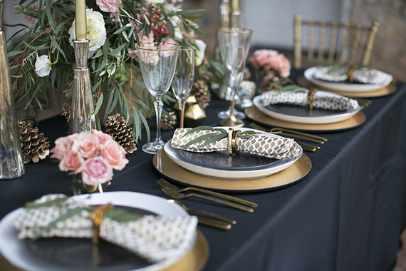 Black and Gold Wedding Ideas Inspiration