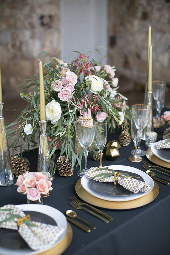 Black and Gold Wedding Ideas Inspiration