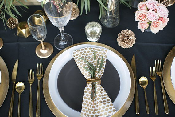 Black and Gold Wedding Ideas Inspiration