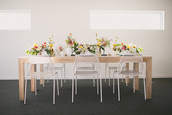 Modern Valentine's Day Tablescape