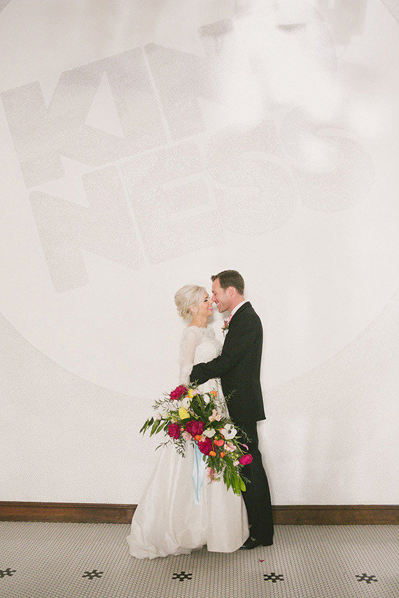 Modern Valentine's Day Wedding Inspiration