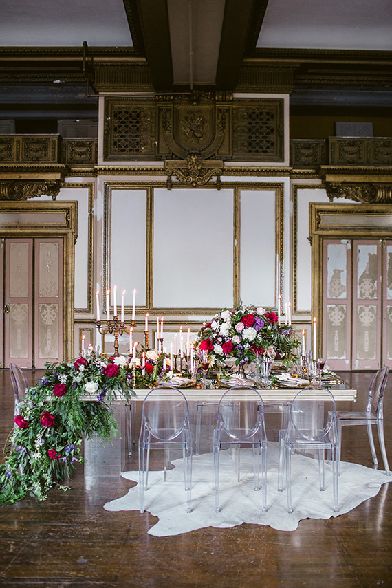 Romantic Luxe Wedding Tablescape