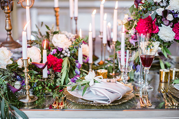 Romantic Luxe Wedding Inspiration Inspiration